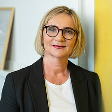 Porträt von Sabine Freund Porträt von Sabine Freund