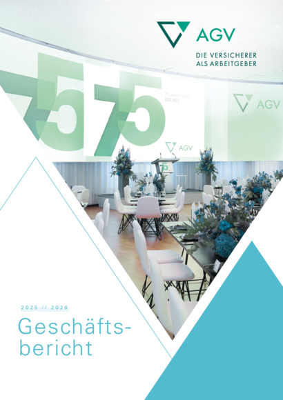 AGV-Geschäftsbericht Titelblatt