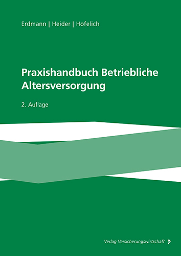 Cover Praxishandbuch Betriebliche Altersversorgung Titelblatt des Praxishandbuchs Betriebliche Altersversorgung